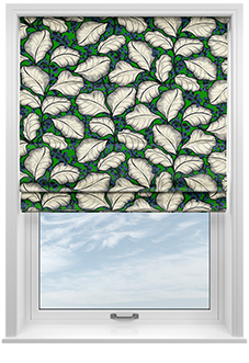 Magali, Emerald - Roman Blind